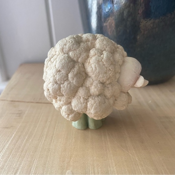 JUST IN Cauliflower Sheep Enesco Home Grown 2004 Collectible Figurine Vintage - Picture 7 of 8